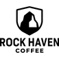 Rock Haven Coffee - black logo on transparent background